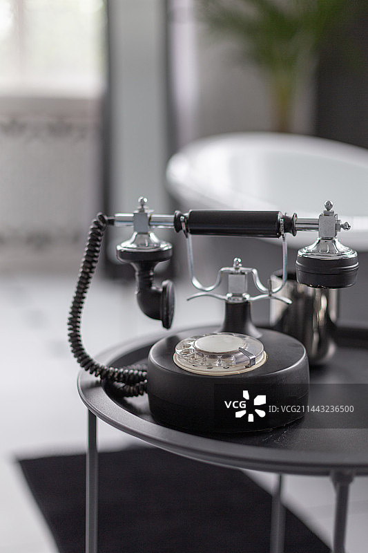 转盘拨号电话电话机图片素材