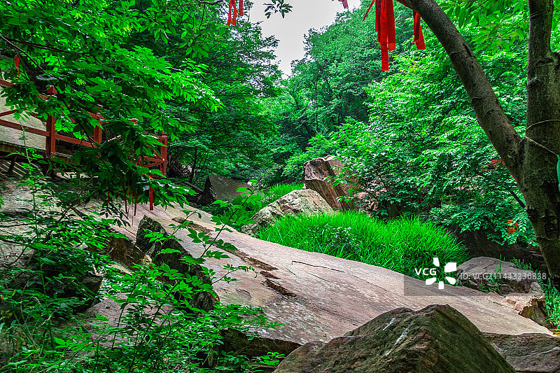 洛阳，龙潭大峡谷，洛阳美景图片素材