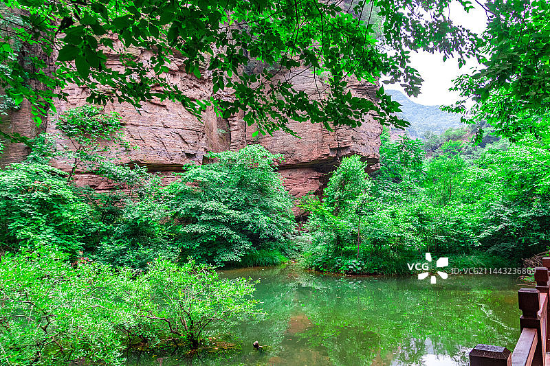 洛阳，龙潭大峡谷，洛阳美景图片素材