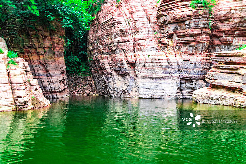 洛阳，龙潭大峡谷，洛阳美景图片素材