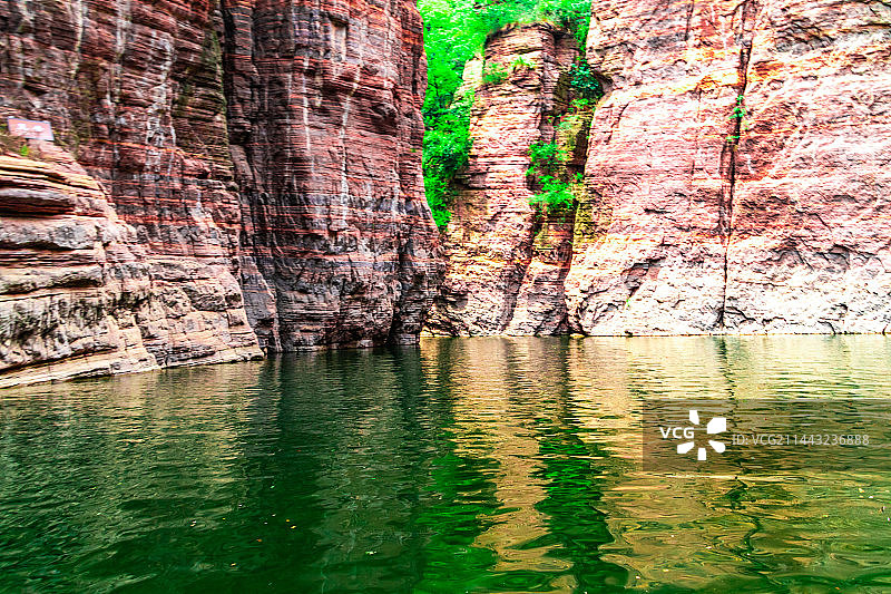 洛阳，龙潭大峡谷，洛阳美景图片素材