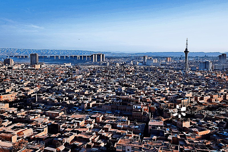 喀什老城图片素材