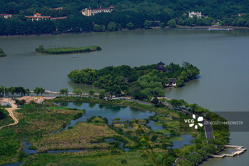 嘉兴：南北湖图片素材