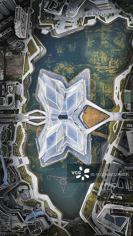 珠海金湾航空新城市民艺术中心图片素材