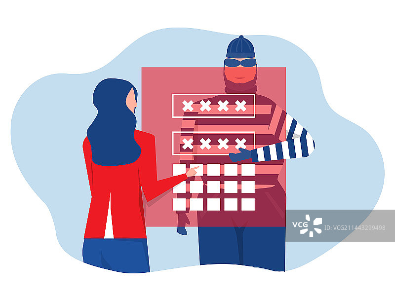 黑客盗取数字货币密码图片素材