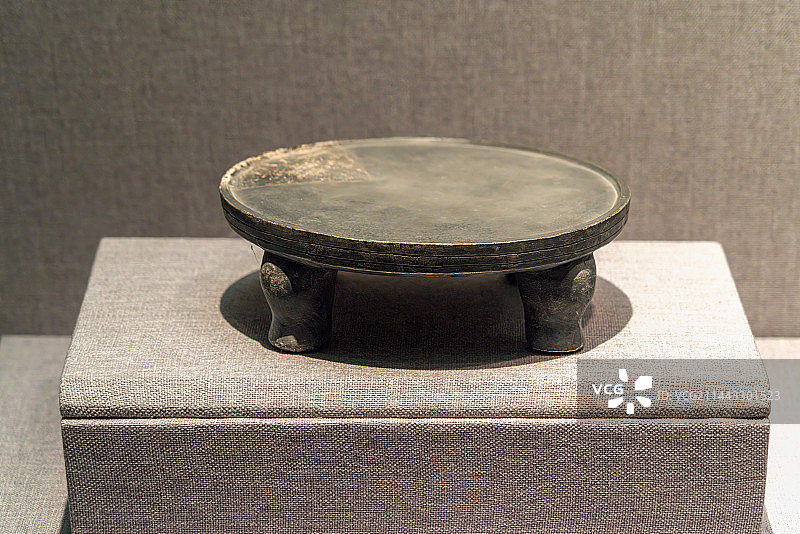 洛阳，白居易故居，石砚图片素材