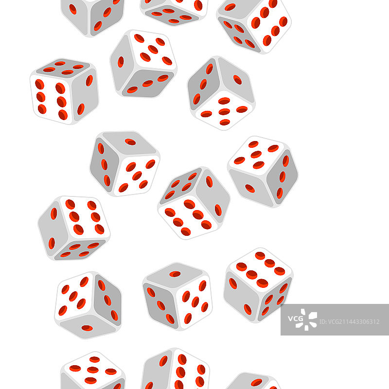 掷骰子游戏图案图片素材