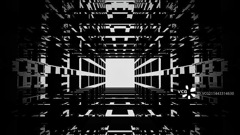 抽象的建筑空间图片素材