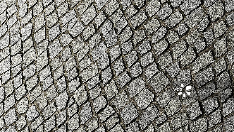作为背景纹理的石头铺面图片素材