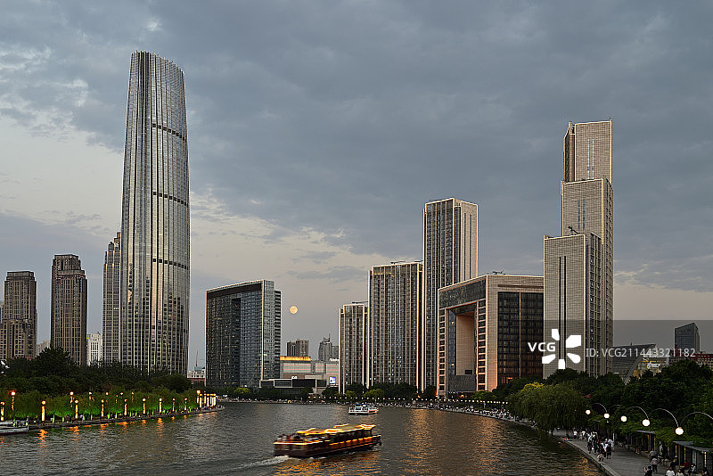 天津城市风光地标建筑图片素材