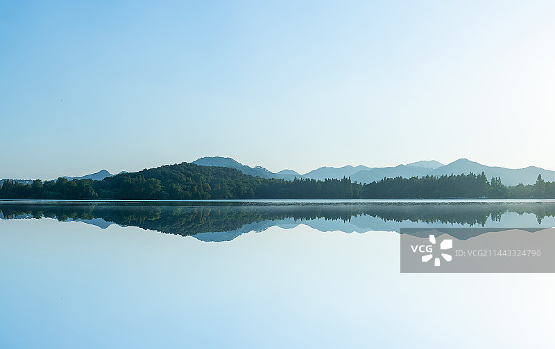 水墨山水 山水背景 简约山水风光 西湖山水 西湖 杭州 西湖风光图片素材