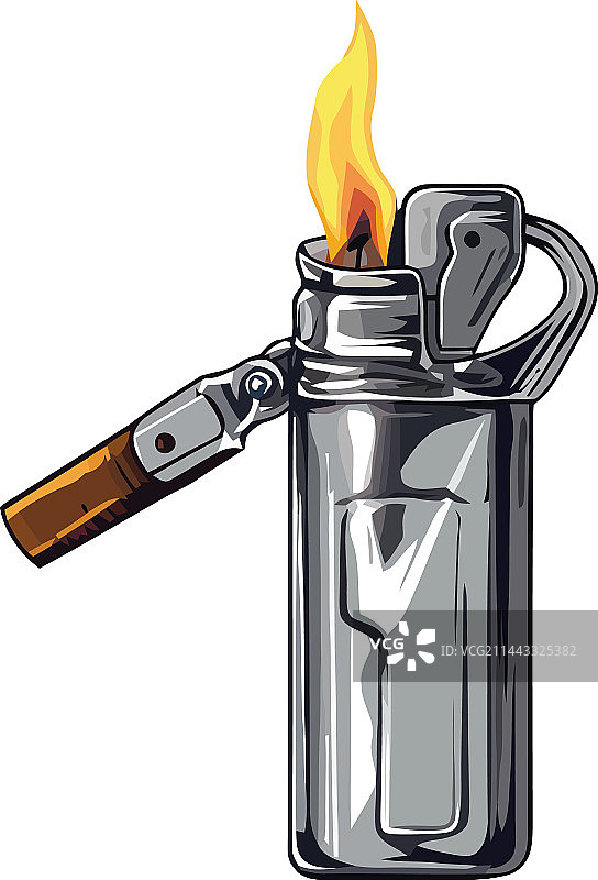 打火机火焰向上图标图片素材