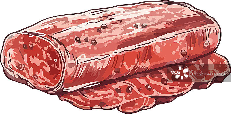 新鲜食材：美味猪肉图片素材