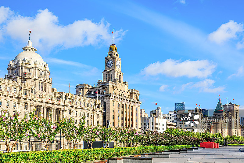 中国上海殖民地建筑景观图片素材