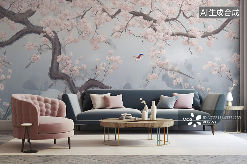 【AI数字艺术】中式文化的家居图片素材