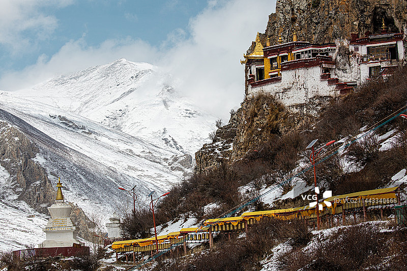 扎叶巴寺图片素材