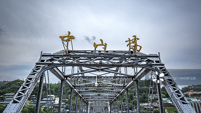 兰州中山桥图片素材