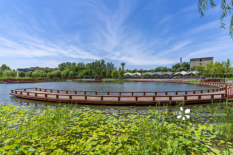 赵县古城遗址公园图片素材