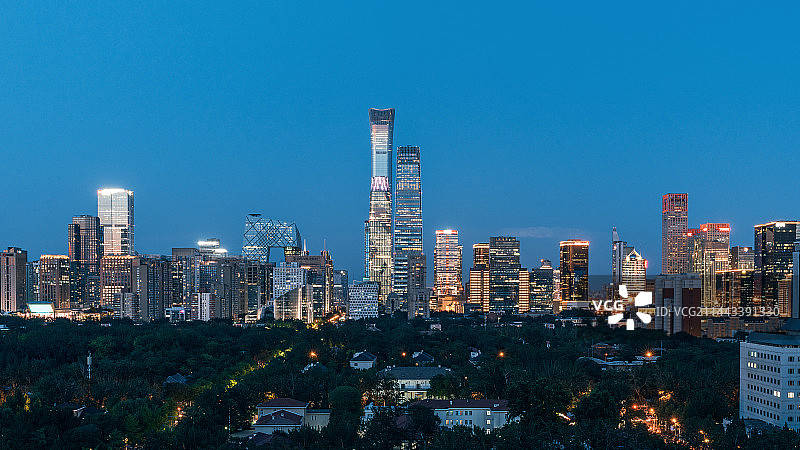 繁华都市 - 北京CBD图片素材