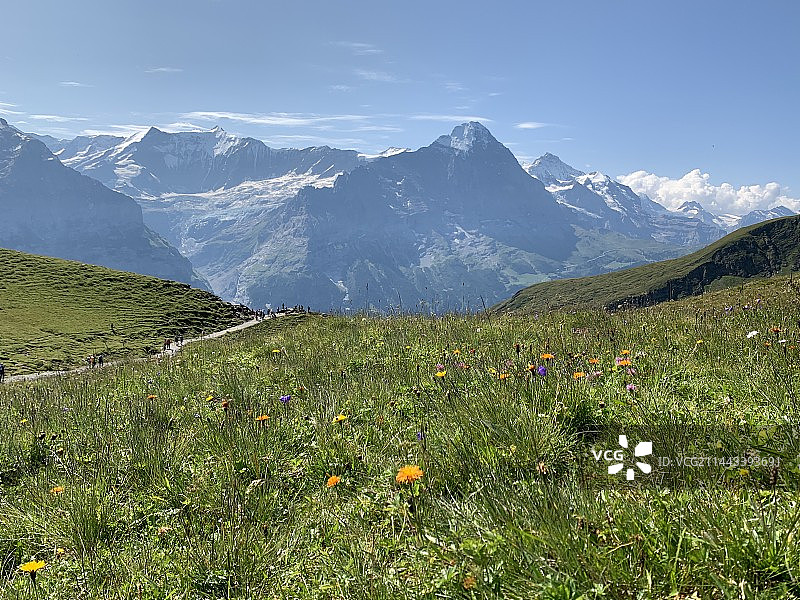 瑞士少女峰图片素材