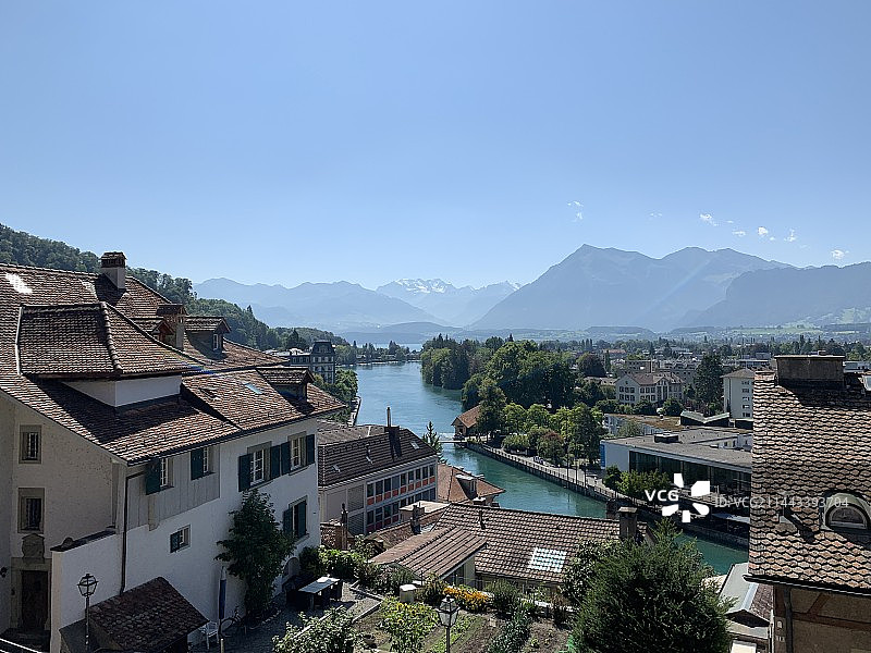 瑞士因特拉肯图片素材