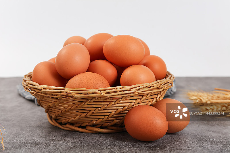 一筐鸡蛋图片素材