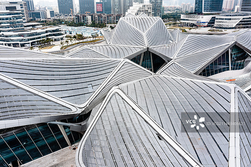 中国广东省珠海金湾市民艺术中心图片素材
