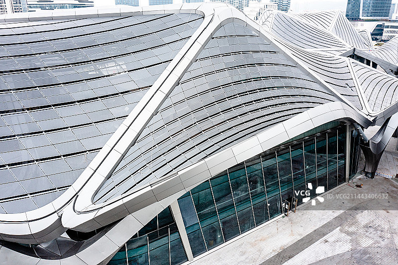 中国广东省珠海金湾市民艺术中心图片素材