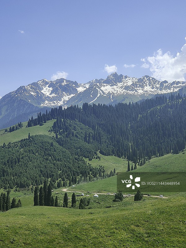 新疆伊犁琼库什台图片素材