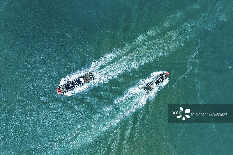 航拍海洋图片素材