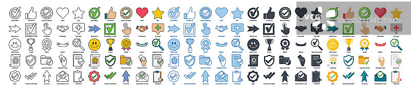 元素集合图标符号模板图片素材