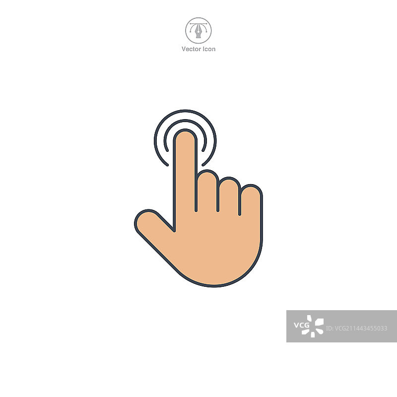 图形OK按钮图标符号模板图片素材