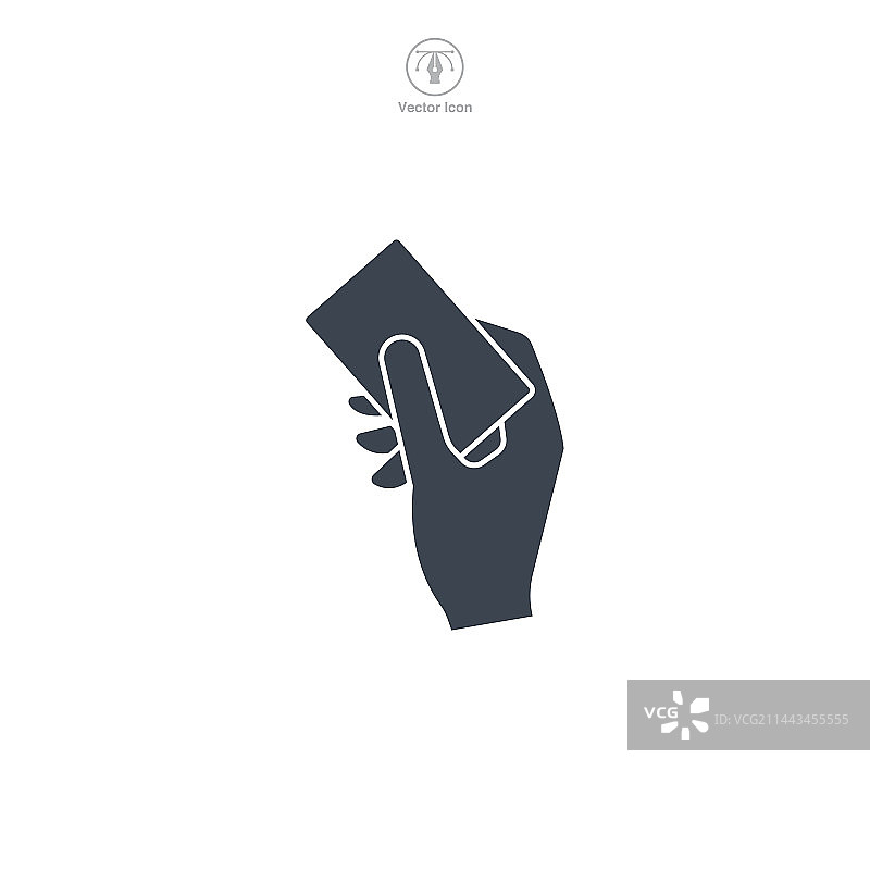 已验证的无现金系统票务图标符号图片素材