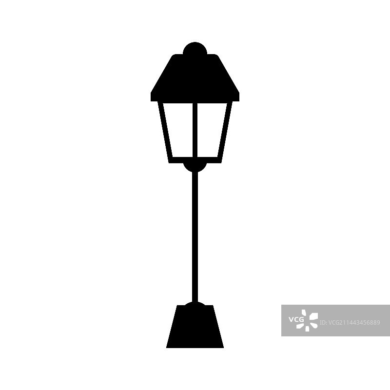 花园灯光图标图片素材