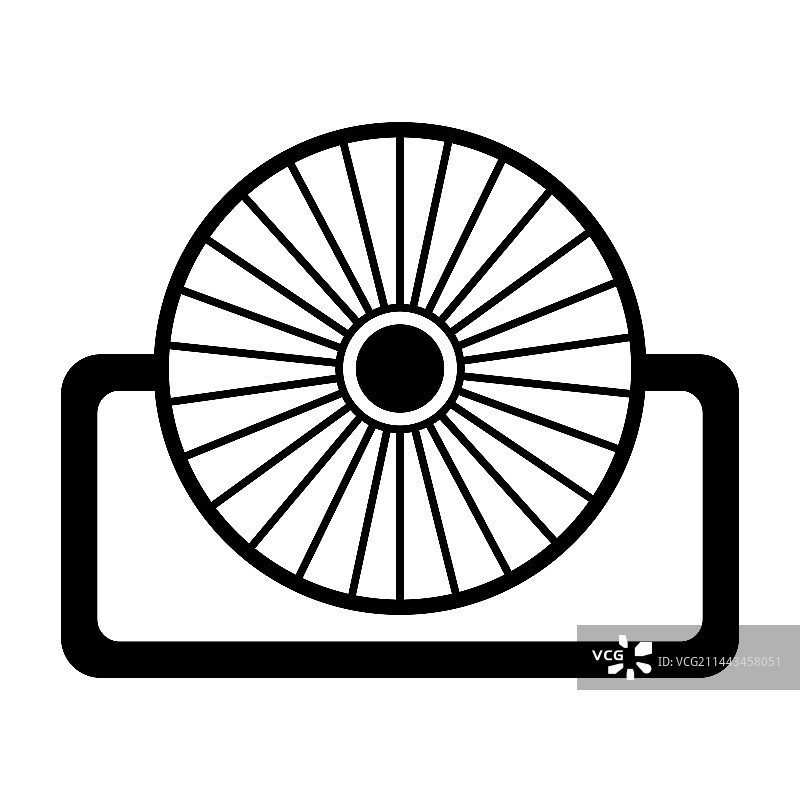 风扇图标图片素材
