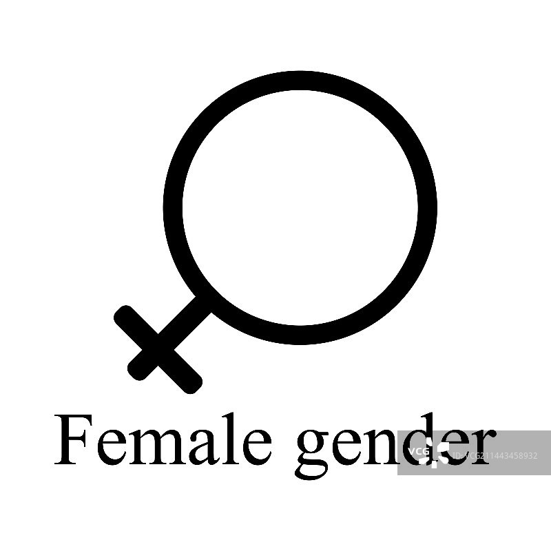 女性性别图标图片素材