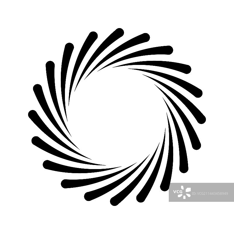 螺旋圆形图标图片素材