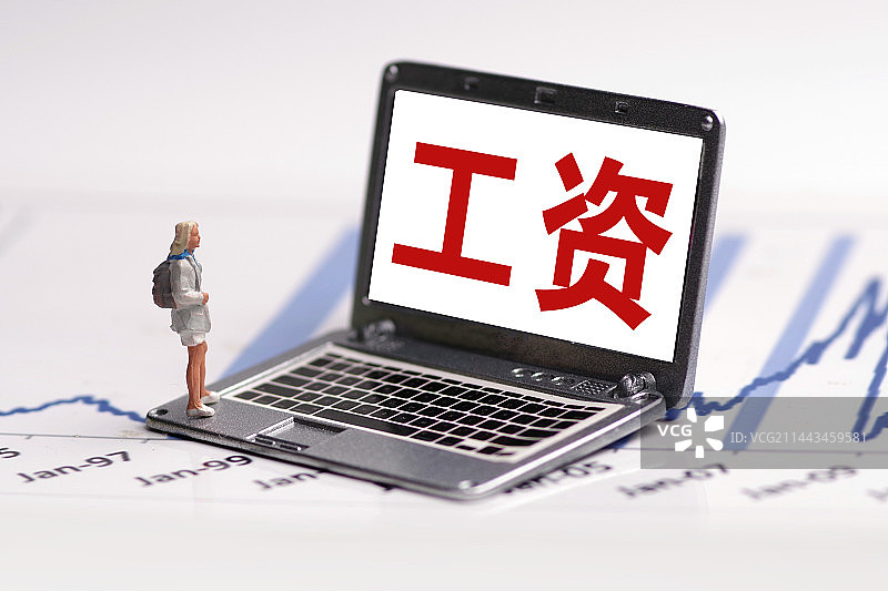 工资 收入薪酬 平均工资 退休工资图片素材