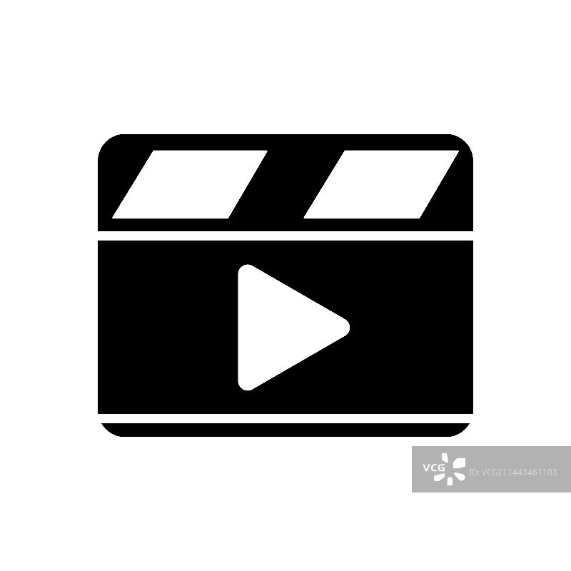 电影拍板图标图片素材