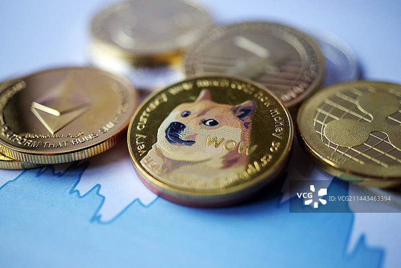 狗狗币图片素材