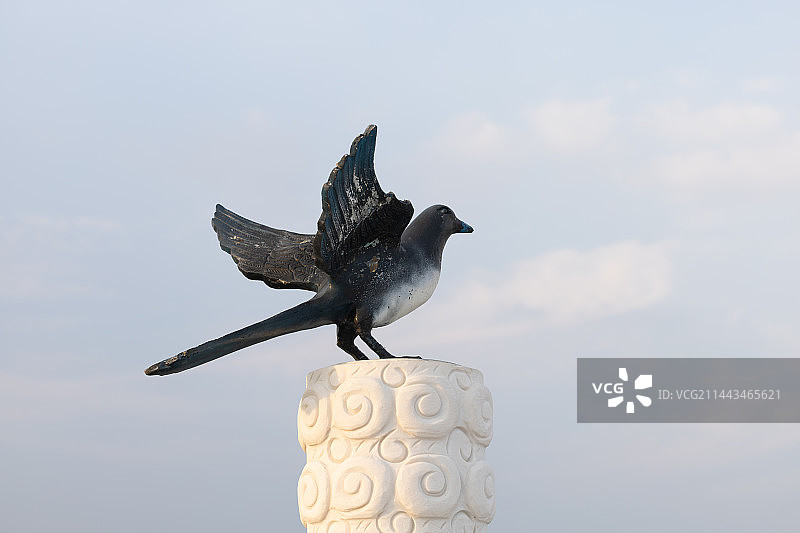 西安昆明池七夕公园图片素材