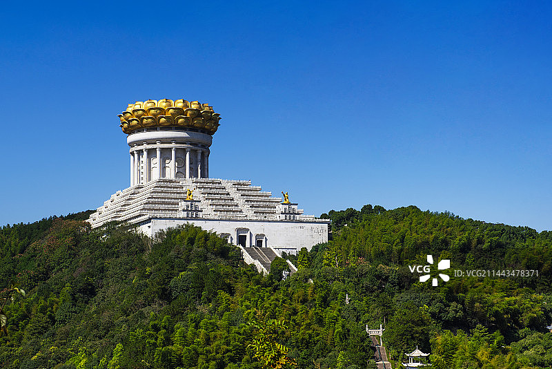 绍兴 大香林景区 兜率天宫 浙江绍兴图片素材