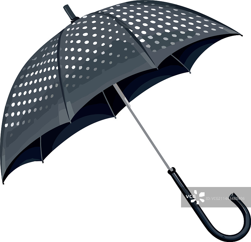 雨伞象征户外潮湿天气中的安全图片素材