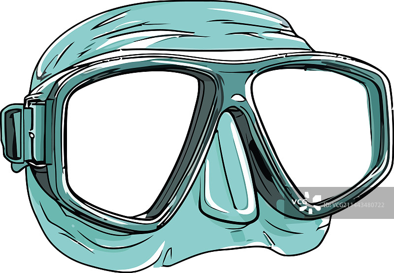 夏季水下潜水探险图片素材