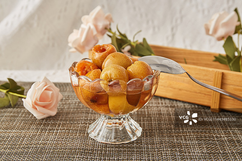 山楂罐头图片素材