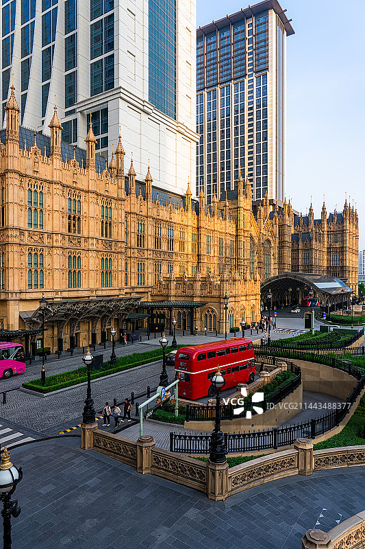 中国澳门伦敦人度假区酒店娱乐城建筑风光图片素材