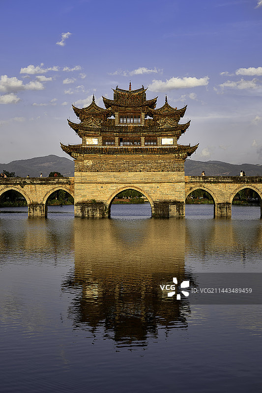 建水双龙桥图片素材