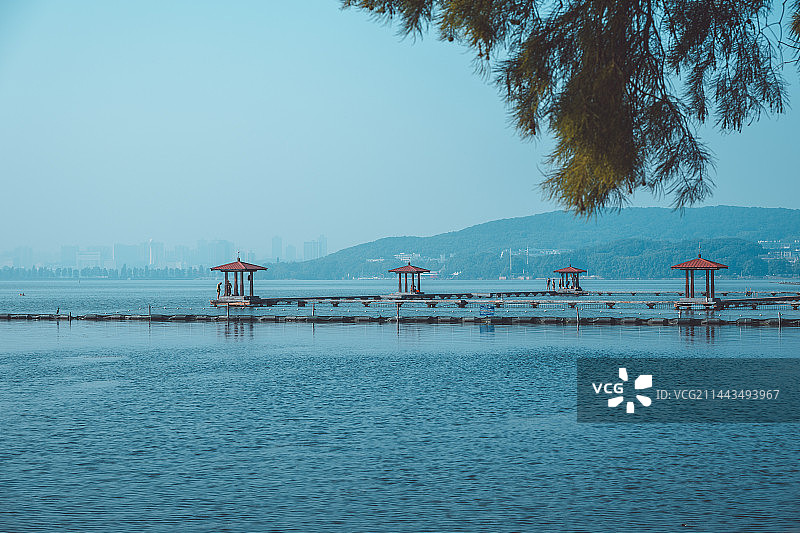 东湖风光图片素材