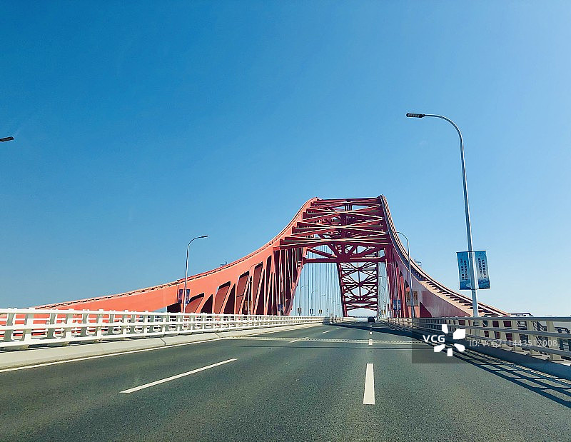 梅山红桥图片素材