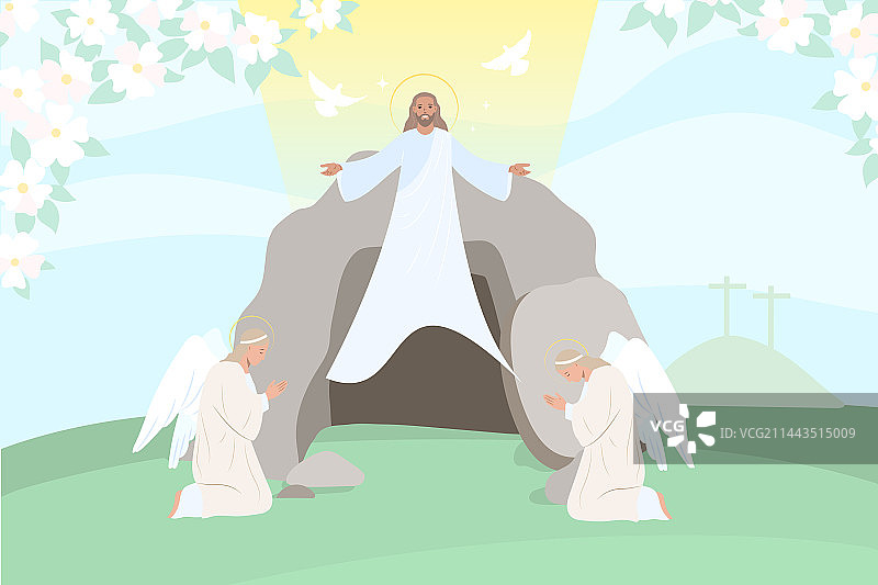 耶稣基督复活图片素材